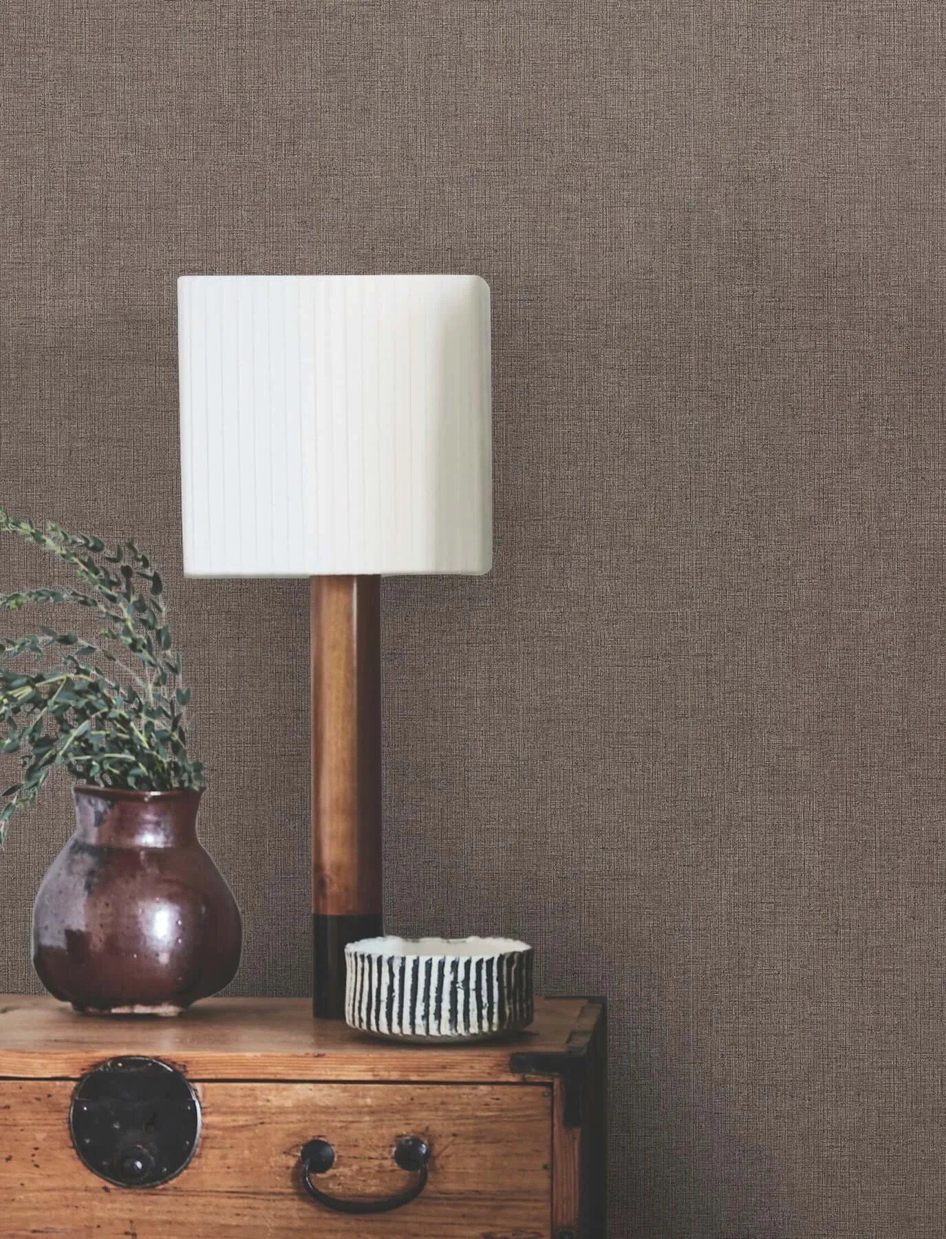 York Wallcoverings Hardy Linen wallpaper, color Tudor, SKU UD2559N