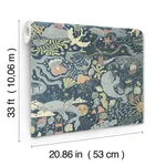 York Wallcoverings Havet - Dark Blue Wallpaper | Buy Online York Wallcoverings Havet wallpaper, color Dark Blue, SKU MB29018