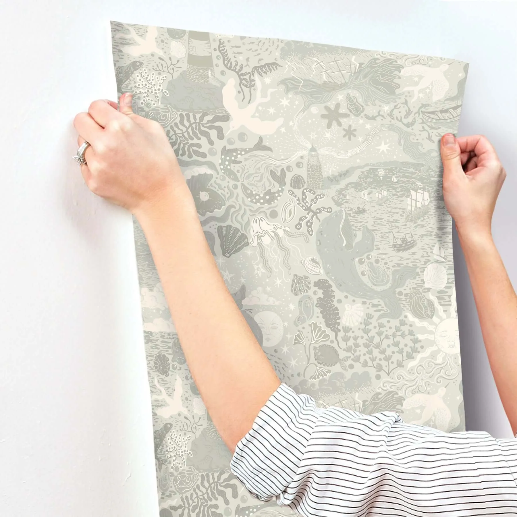 York Wallcoverings Havet - Light Blue Wallpaper | Buy Online York Wallcoverings Havet wallpaper, color Light Blue, SKU MB29017