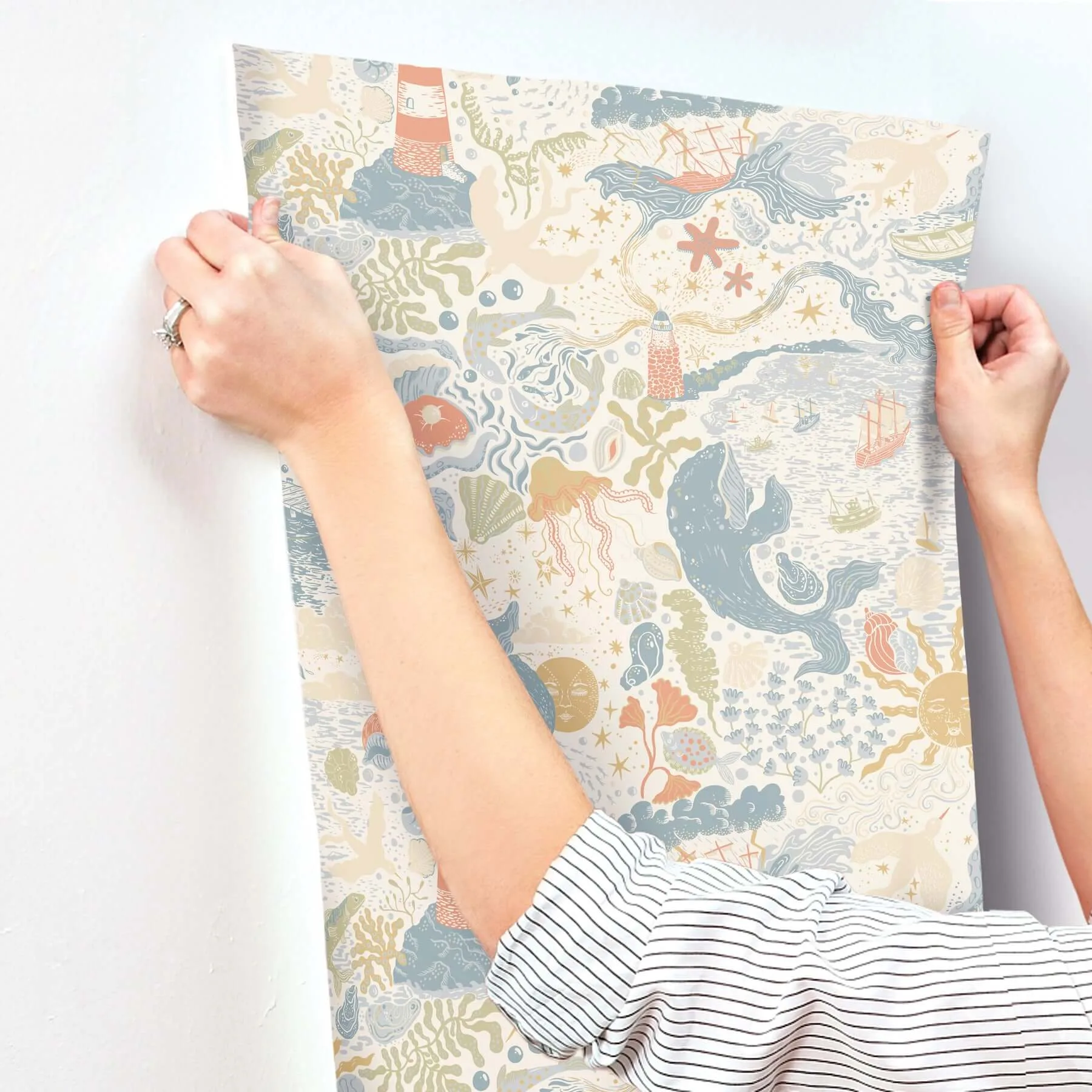 York Wallcoverings Havet - Multi Wallpaper | Buy Online York Wallcoverings Havet wallpaper, color Multi, SKU MB29015