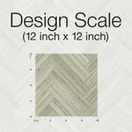 York Wallcoverings Hermosa Herringbone wallpaper, color Brown, SKU PSW1286RL