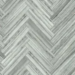 York Wallcoverings Hermosa Herringbone wallpaper, color Grey, SKU PSW1288RL