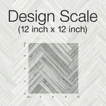 York Wallcoverings Hermosa Herringbone wallpaper, color Grey, SKU PSW1288RL