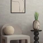 York Wallcoverings Higher Ground Geo wallpaper, color Stone Grey, SKU FM1031