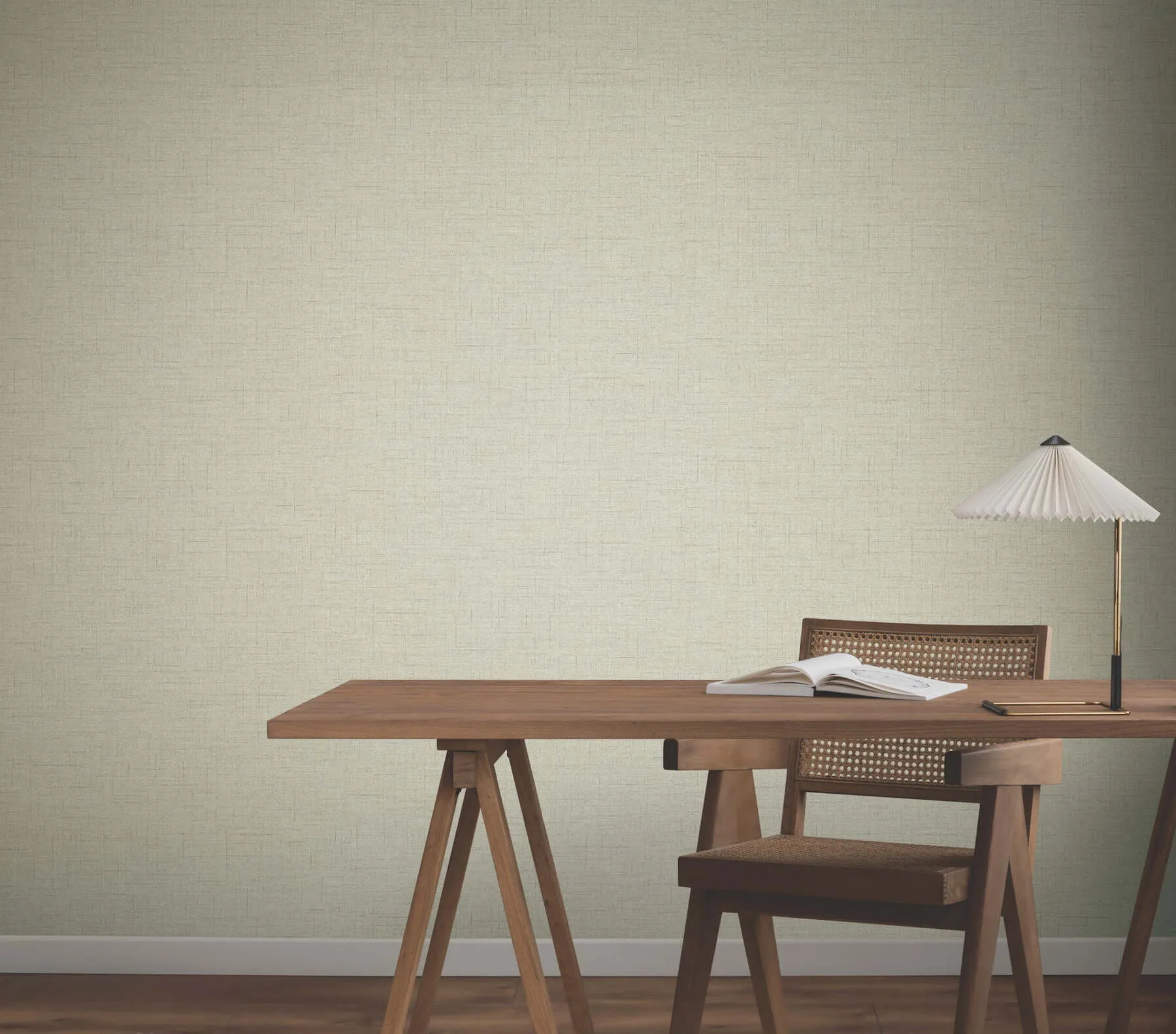 York Wallcoverings Hillswick Tweed wallpaper, color Fog, SKU GN2671