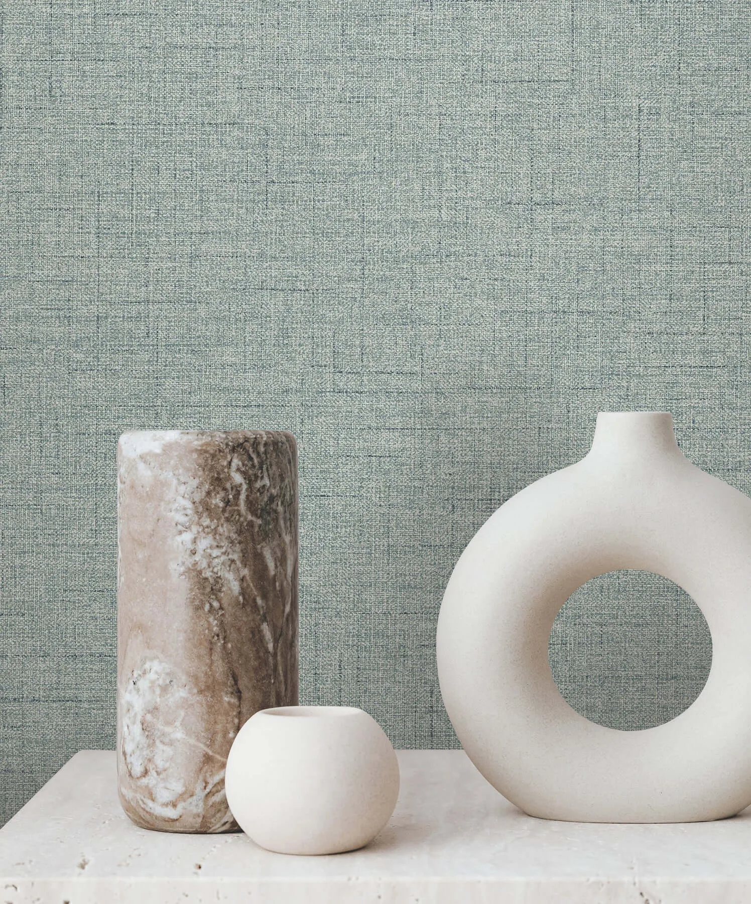 York Wallcoverings Hillswick Tweed wallpaper, color Indigo, SKU GN2673