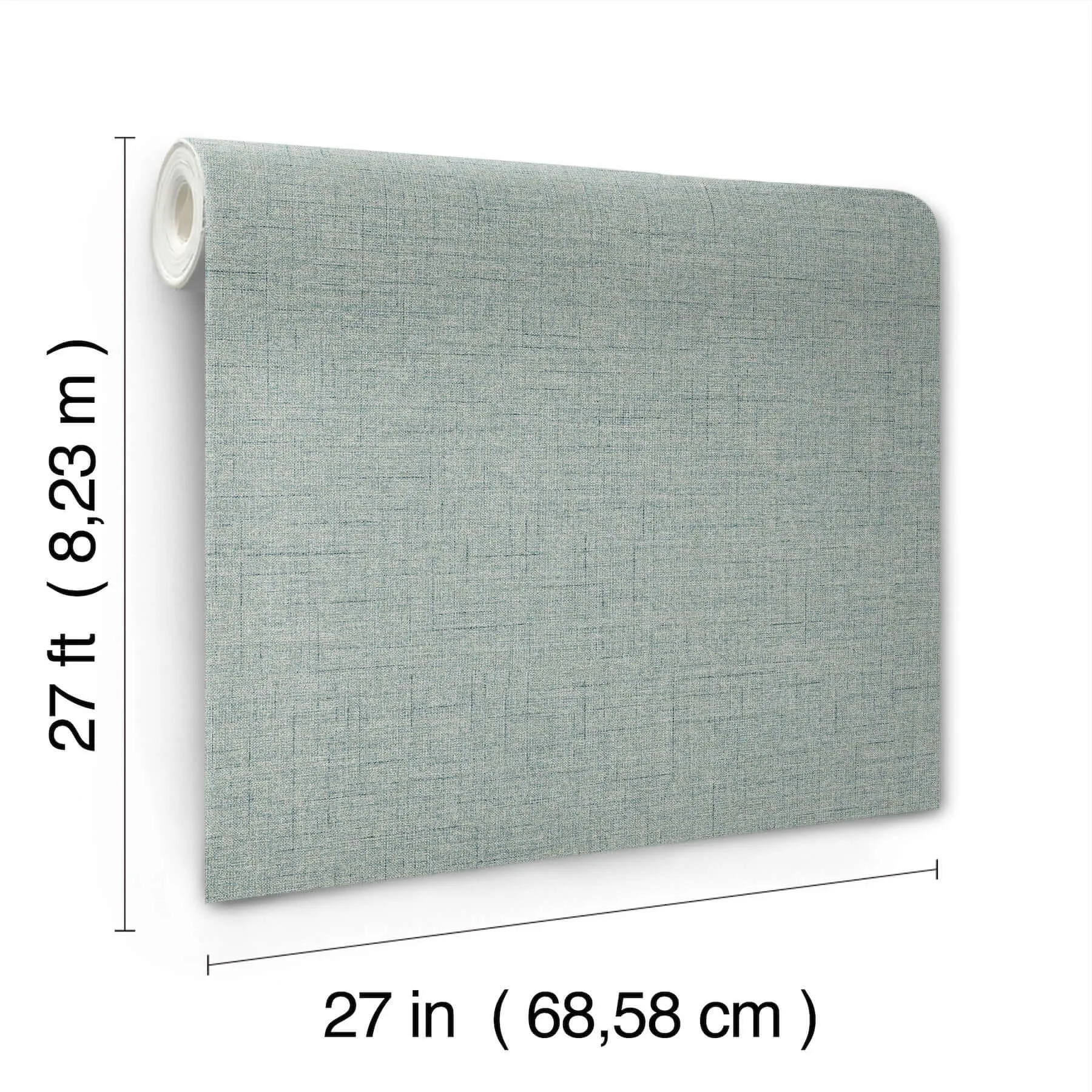 York Wallcoverings Hillswick Tweed wallpaper, color Indigo, SKU GN2673