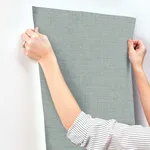 York Wallcoverings Hillswick Tweed wallpaper, color Indigo, SKU GN2673
