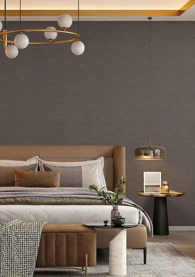 York Wallcoverings Huntsman wallpaper, color Mushroom, SKU SI25834