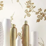 York Wallcoverings Imperial Blossoms Branch wallpaper, color Gold Metallic, SKU SS2590