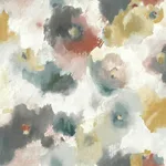 York Wallcoverings Impressionist Floral - Copper & Blue Wallpaper | Buy Online York Wallcoverings Impressionist Floral wallpaper, color Copper & Blue, SKU UC3822