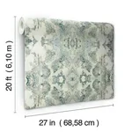 York Wallcoverings Inner Beauty - Mist Wallpaper | Buy Online York Wallcoverings Inner Beauty wallpaper, color Mist, SKU PSW1090RL