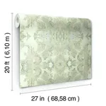 York Wallcoverings Inner Beauty wallpaper, color Pink, SKU PSW1091RL