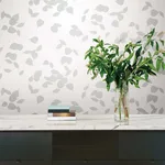 York Wallcoverings Inner Peace - Salt Grey Wallpaper | Buy Online York Wallcoverings Inner Peace wallpaper, color Salt Grey, SKU PSW1562RL