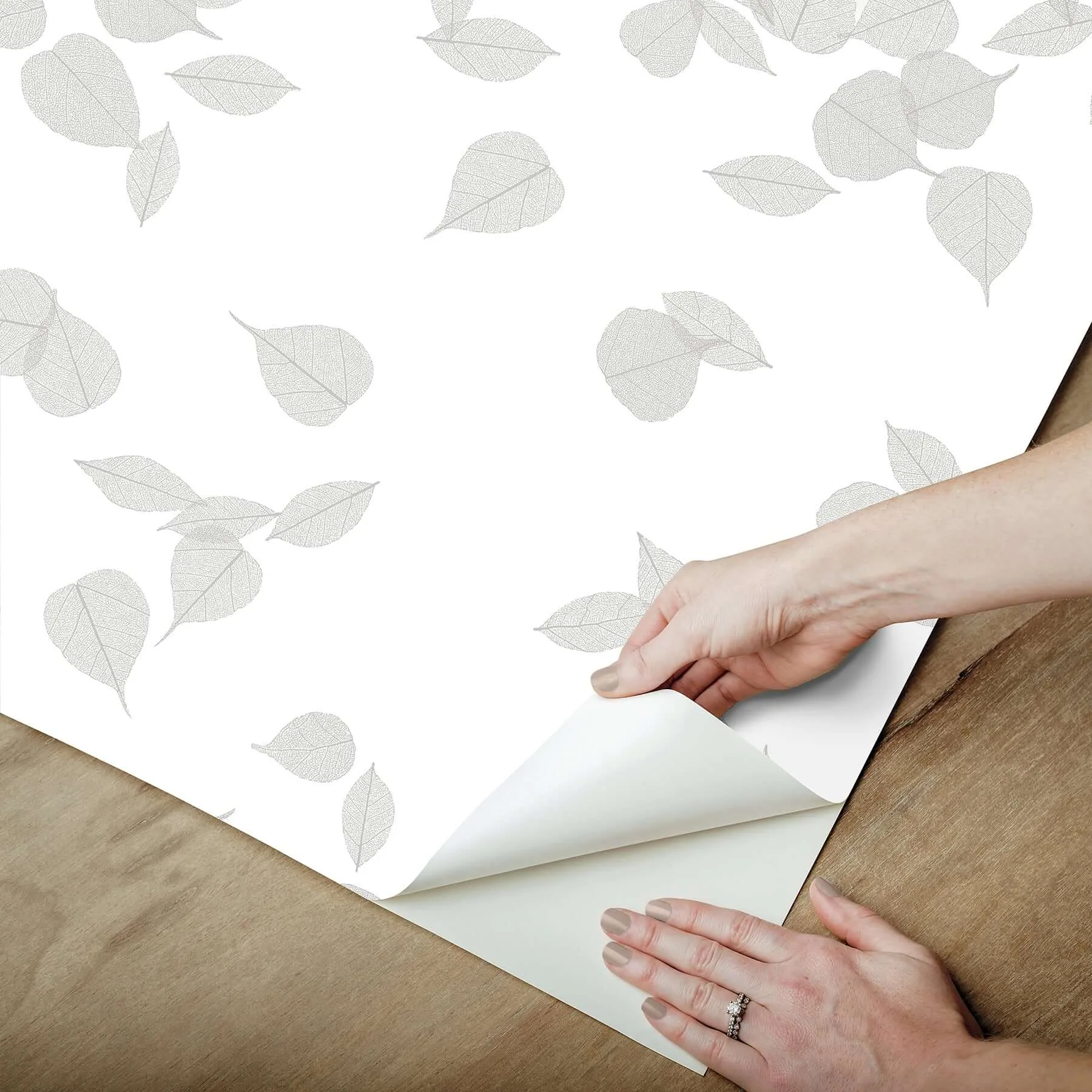 York Wallcoverings Inner Peace - Salt Grey Wallpaper | Buy Online York Wallcoverings Inner Peace wallpaper, color Salt Grey, SKU PSW1562RL