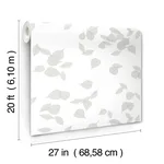 York Wallcoverings Inner Peace - Salt Grey Wallpaper | Buy Online York Wallcoverings Inner Peace wallpaper, color Salt Grey, SKU PSW1562RL