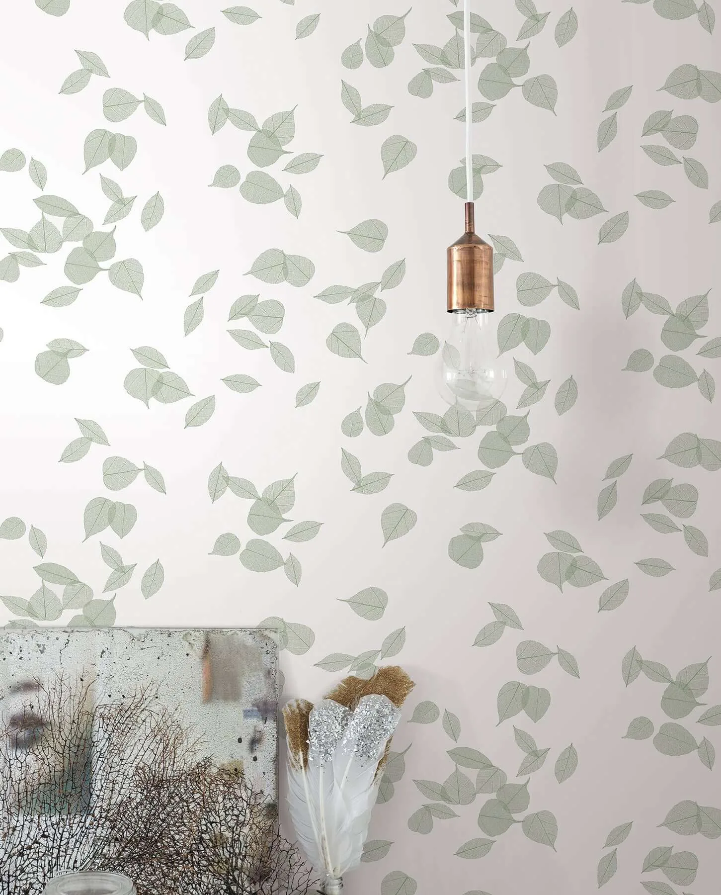 York Wallcoverings Inner Peace wallpaper, color Sage, SKU PSW1564RL
