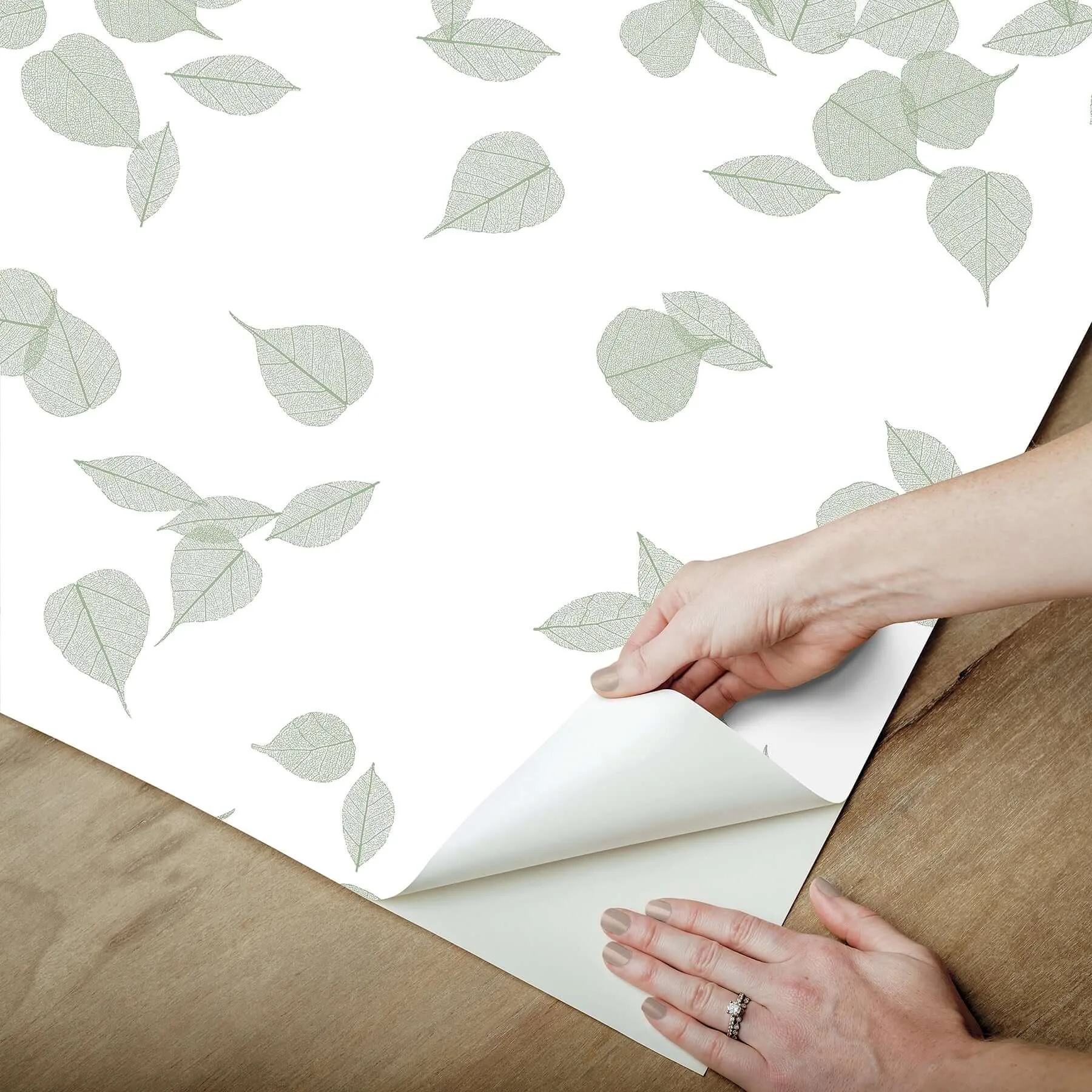York Wallcoverings Inner Peace wallpaper, color Sage, SKU PSW1564RL