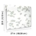 York Wallcoverings Inner Peace wallpaper, color Sage, SKU PSW1564RL