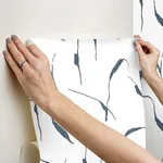York Wallcoverings Ivory Coast - Navy & Glint Wallpaper | Buy Online York Wallcoverings Ivory Coast wallpaper, color Navy & Glint, SKU PSW1653RL