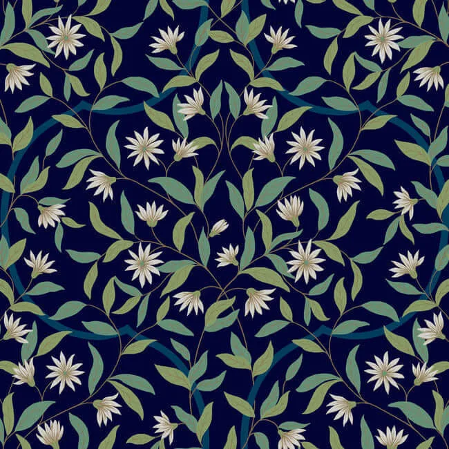 GO8251 | Jasmine – Blue Metallic