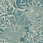 York Wallcoverings Jungle Leaves - Teal Wallpaper | Buy Online York Wallcoverings Jungle Leaves wallpaper, color Teal, SKU SS2572