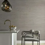 York Wallcoverings Jute - Silver & Taupe Metallic Wallpaper | Buy Online York Wallcoverings Jute wallpaper, color Silver & Taupe Metallic, SKU OS4322