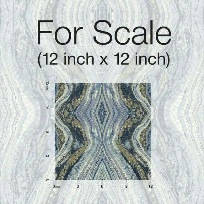 York Wallcoverings Kaleidoscope wallpaper, color Blue, SKU PSW1108RL