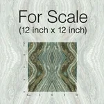 York Wallcoverings Kaleidoscope wallpaper, color Teal, SKU PSW1112RL