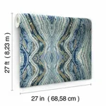York Wallcoverings Kaleidoscope - Blue Wallpaper | Buy Online York Wallcoverings Kaleidoscope wallpaper, color Blue, SKU BH8398