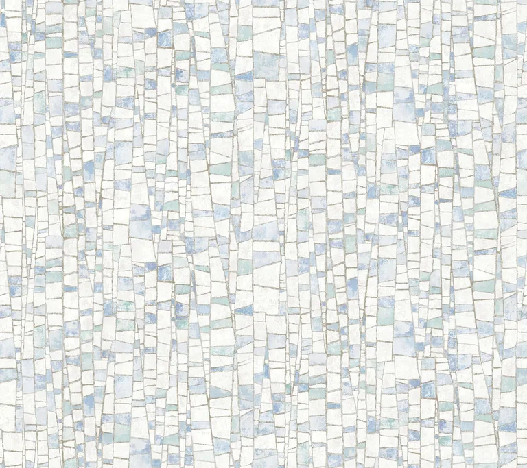 York Wallcoverings Kaleidoscopic wallpaper, color Blue, SKU FM1081