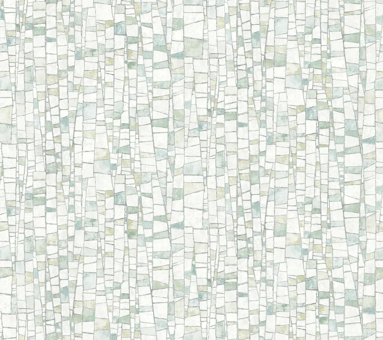 York Wallcoverings Kaleidoscopic wallpaper, color Green, SKU FM1084