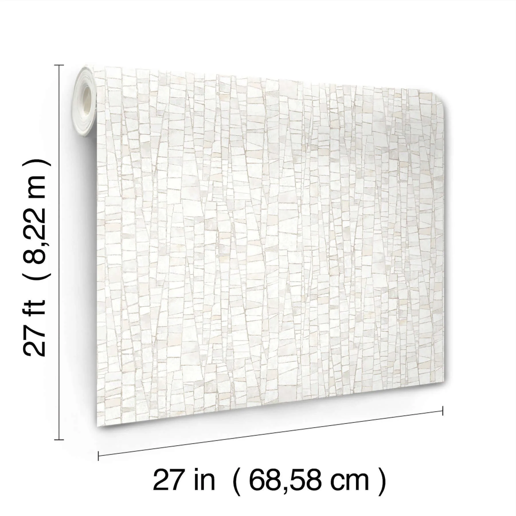 York Wallcoverings Kaleidoscopic - Soft Neutral Wallpaper | Buy Online York Wallcoverings Kaleidoscopic wallpaper, color Soft Neutral, SKU FM1083