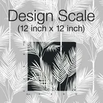 York Wallcoverings King Palm Silhouette - Blue Wallpaper | Buy Online York Wallcoverings King Palm Silhouette wallpaper, color Blue, SKU CV4409