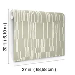 York Wallcoverings Koso - Sage Wallpaper | Buy Online York Wallcoverings Koso wallpaper, color Sage, SKU PSW1661RL