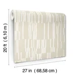 York Wallcoverings Koso wallpaper, color Linen, SKU PSW1662RL