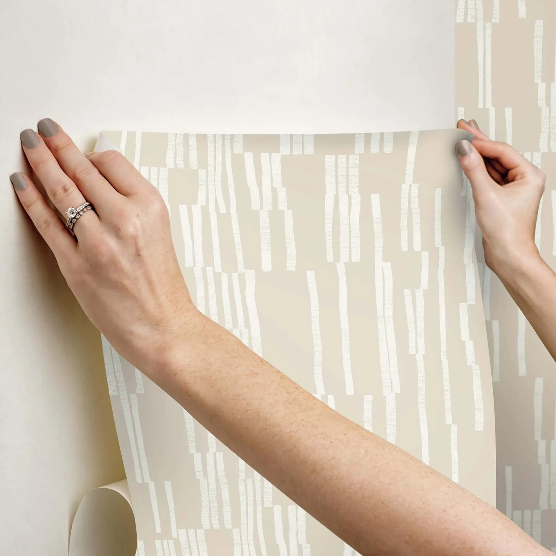 York Wallcoverings Koso wallpaper, color Linen, SKU PSW1662RL