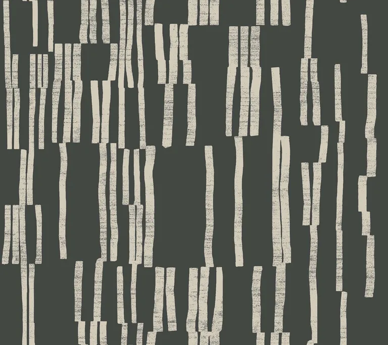 York Wallcoverings Koso wallpaper, color Black & Taupe, SKU PSW1663RL
