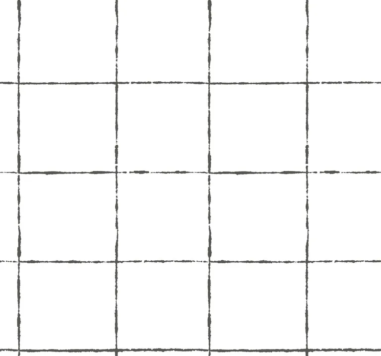 York Wallcoverings La Vitre Plaid wallpaper, color Carbon Black, SKU ZM2854