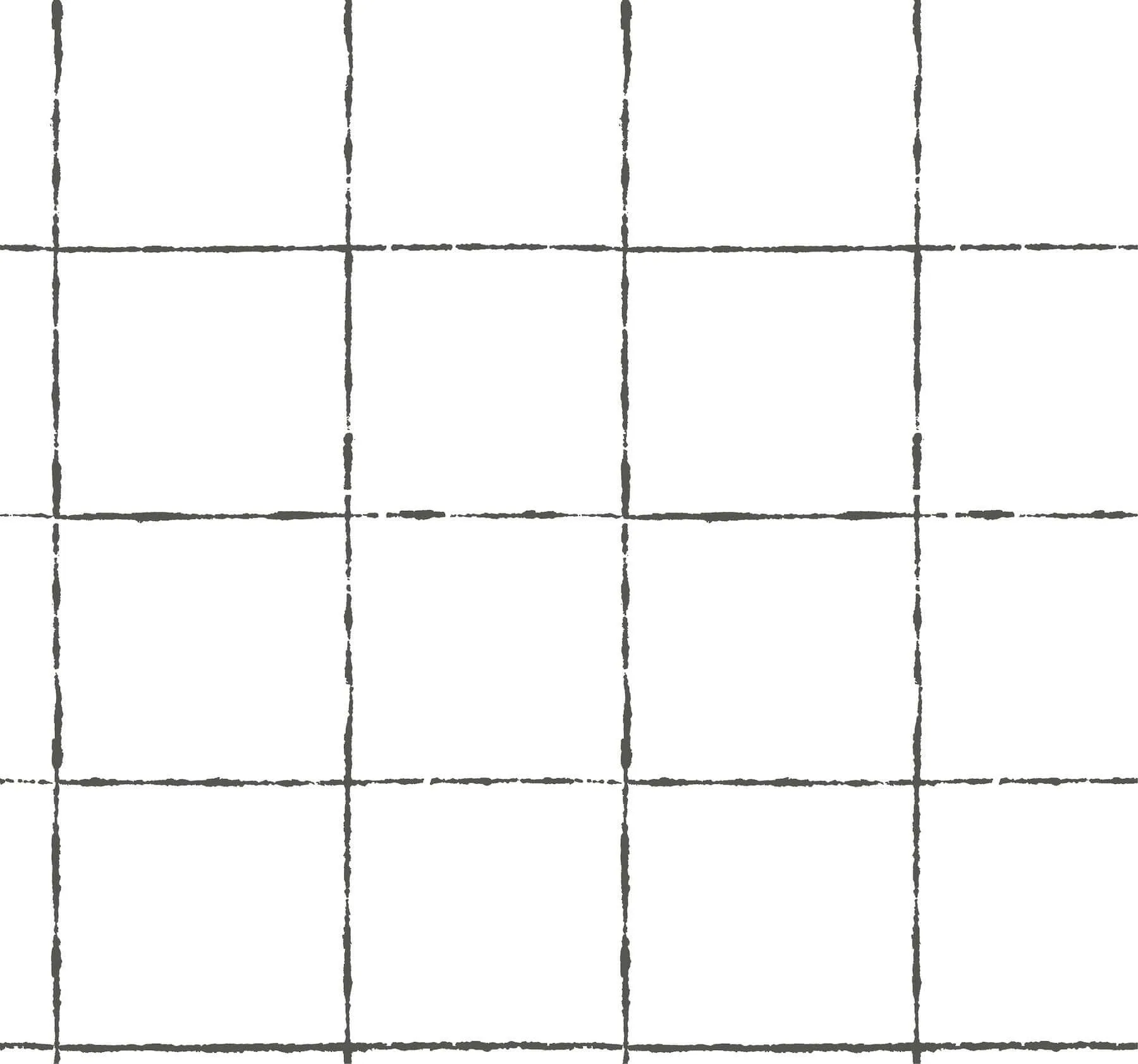 York Wallcoverings La Vitre Plaid wallpaper, color Carbon Black, SKU ZM2854