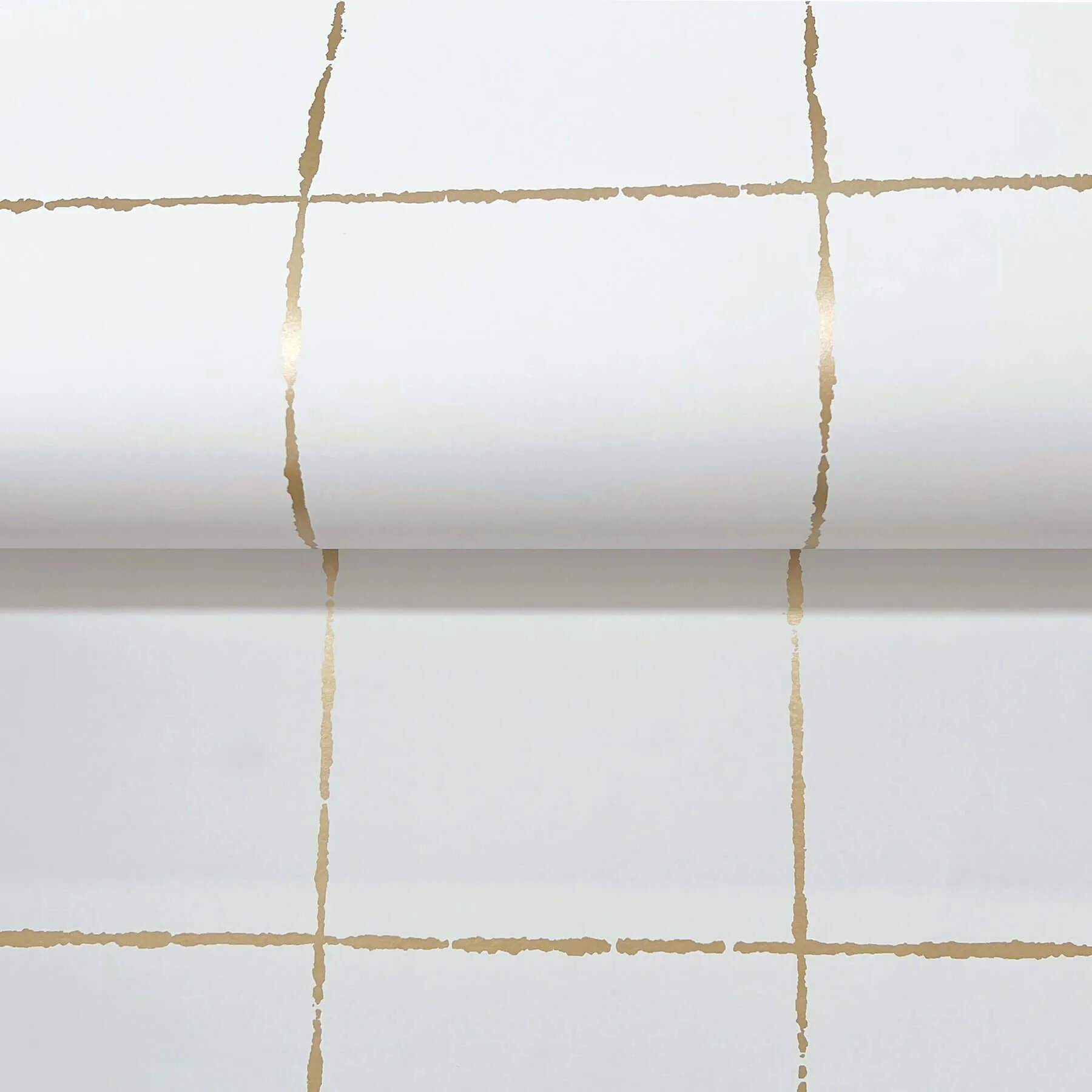York Wallcoverings La Vitre Plaid wallpaper, color Gold, SKU ZM2853