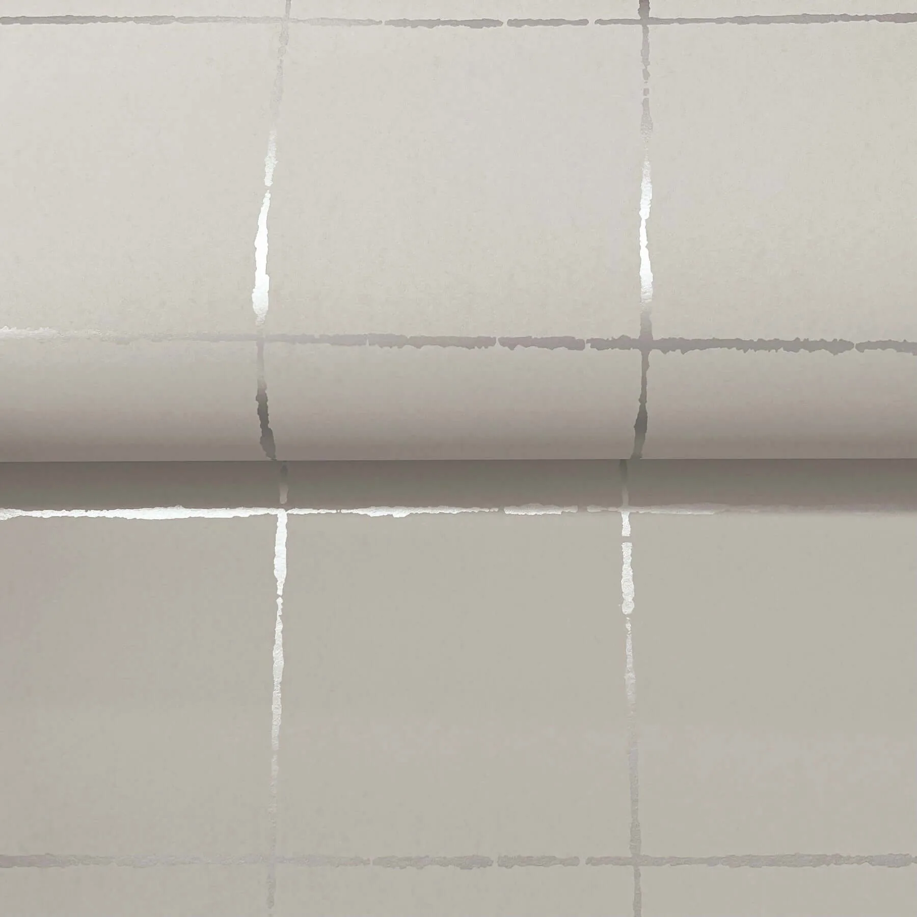 York Wallcoverings La Vitre Plaid wallpaper, color Lichen Grey, SKU ZM2851