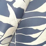 York Wallcoverings Leaf Column - Navy Wallpaper | Buy Online York Wallcoverings Leaf Column wallpaper, color Navy, SKU FM1043