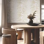 York Wallcoverings Leaf Column - Taupe Wallpaper | Buy Online York Wallcoverings Leaf Column wallpaper, color Taupe, SKU FM1041
