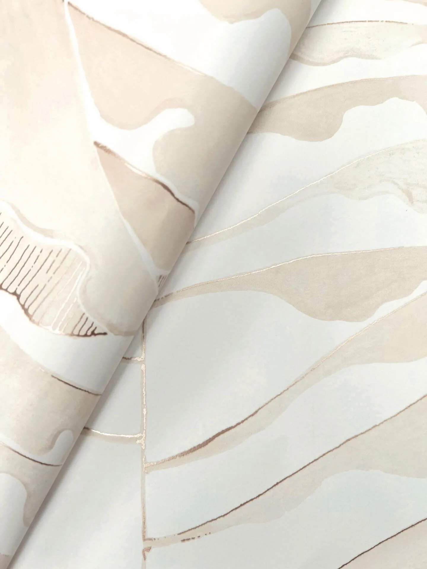 York Wallcoverings Leaf Column - Taupe Wallpaper | Buy Online York Wallcoverings Leaf Column wallpaper, color Taupe, SKU FM1041