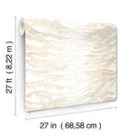 York Wallcoverings Leaf Column - Taupe Wallpaper | Buy Online York Wallcoverings Leaf Column wallpaper, color Taupe, SKU FM1041