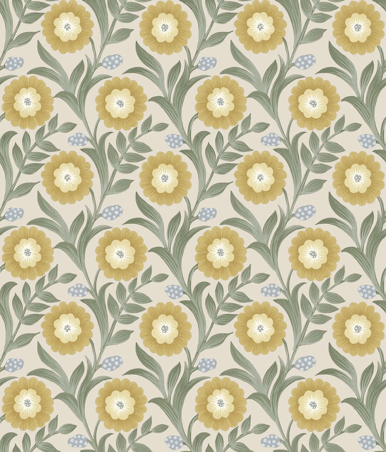 York Wallcoverings Lillian wallpaper, color Sage, SKU PSW1579RL