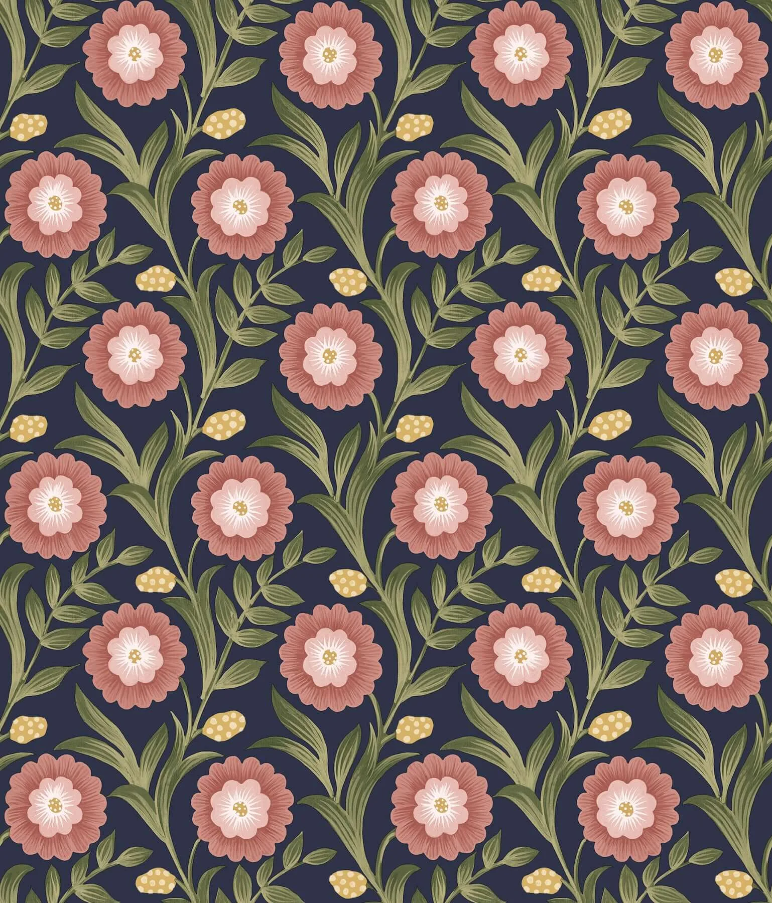 York Wallcoverings Lillian wallpaper, color Blue, SKU PSW1580RL