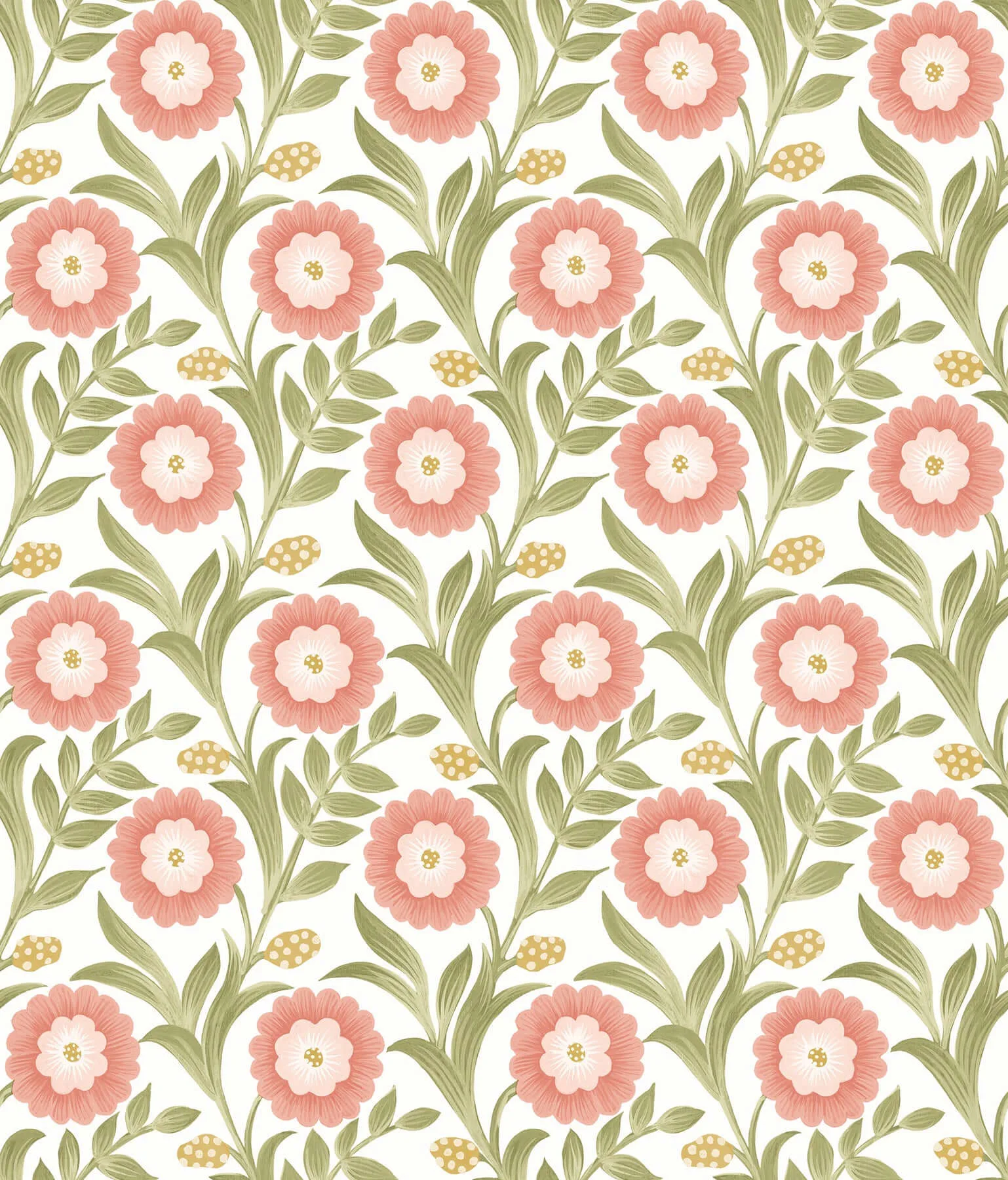York Wallcoverings Lillian wallpaper, color Pink, SKU PSW1582RL