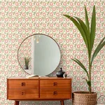 York Wallcoverings Lillian - Pink Wallpaper | Buy Online York Wallcoverings Lillian wallpaper, color Pink, SKU PSW1582RL